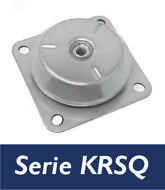 KRSQ 180 085 Sh60 M20 FOUR OVAL HOLES WHITE ZINCHED CARICO KG 1550