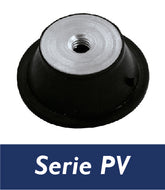 333 PIED. VENTOSA PV 125/70 M16x16 Sh. 55 CARICO KG 440